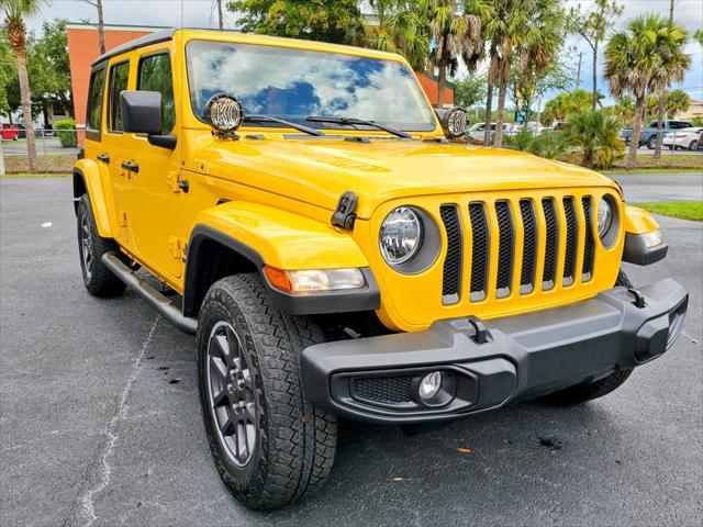 used 2021 Jeep Wrangler Unlimited car, priced at $37,980