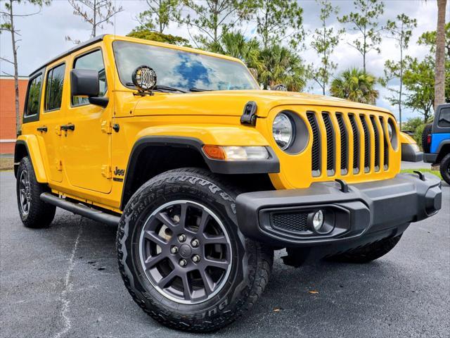 used 2021 Jeep Wrangler Unlimited car, priced at $37,980