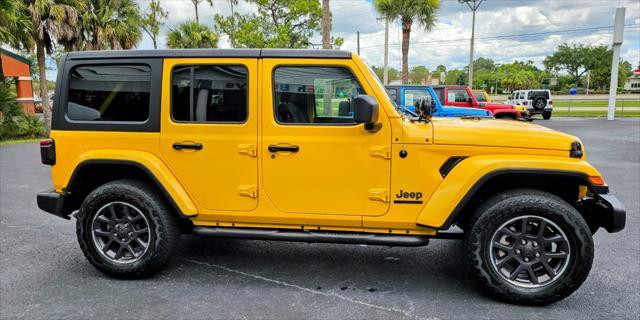 used 2021 Jeep Wrangler Unlimited car, priced at $37,980