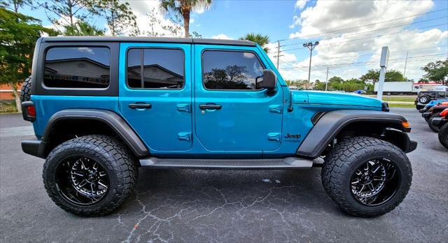 used 2020 Jeep Wrangler Unlimited car, priced at $49,980