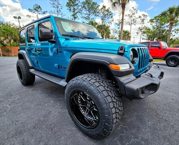 used 2020 Jeep Wrangler Unlimited car, priced at $49,980