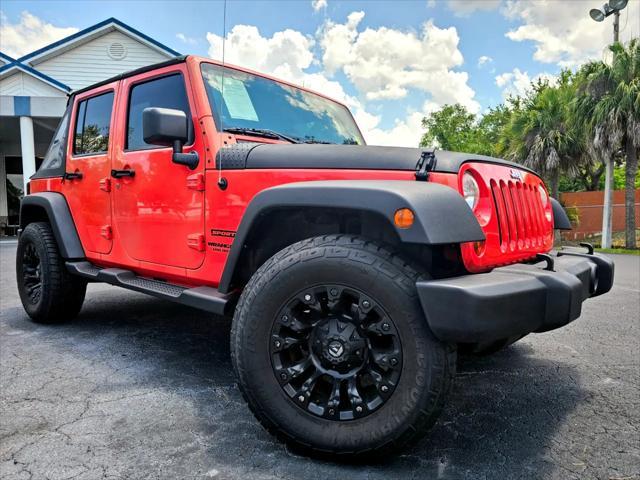 used 2013 Jeep Wrangler Unlimited car, priced at $18,980