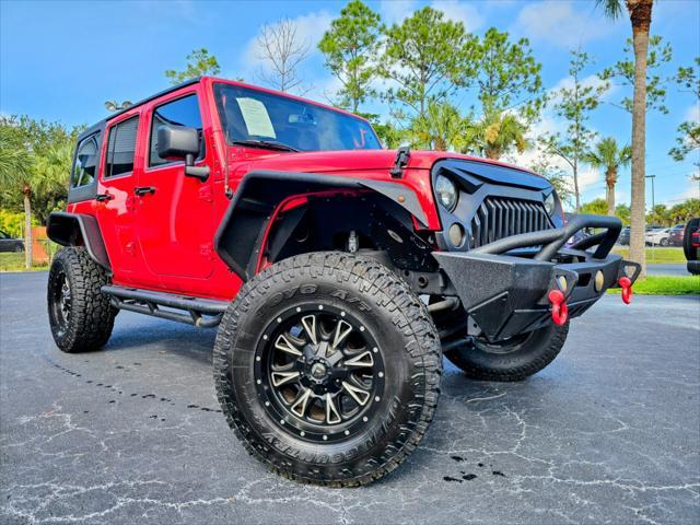 used 2016 Jeep Wrangler Unlimited car, priced at $32,980