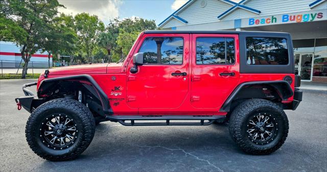 used 2016 Jeep Wrangler Unlimited car, priced at $32,980