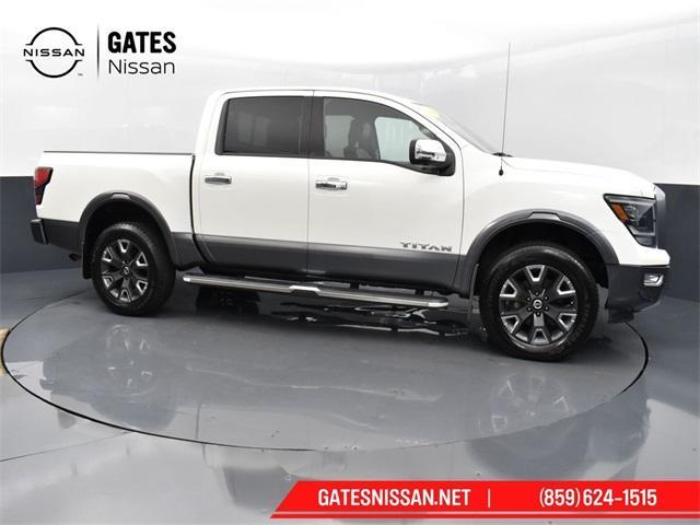 used 2021 Nissan Titan car, priced at $35,990