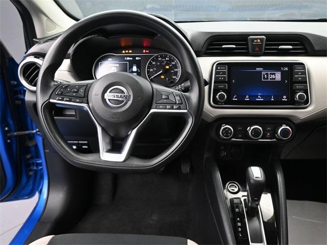 used 2021 Nissan Versa car, priced at $13,990