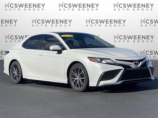 used 2021 Toyota Camry car, priced at $29,970