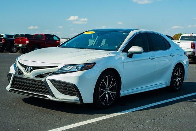 used 2021 Toyota Camry car, priced at $29,972