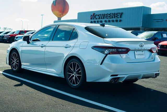 used 2021 Toyota Camry car, priced at $29,972