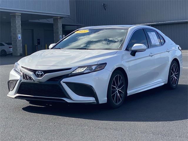 used 2021 Toyota Camry car, priced at $29,970