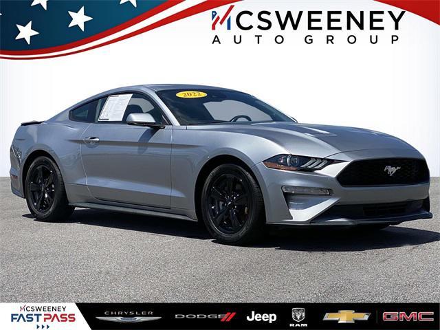used 2022 Ford Mustang car, priced at $24,837