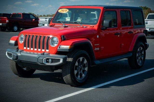 used 2019 Jeep Wrangler Unlimited car, priced at $31,520