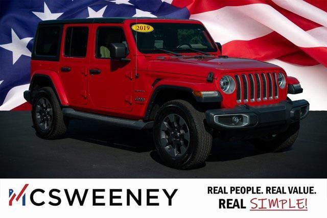 used 2019 Jeep Wrangler Unlimited car, priced at $31,520