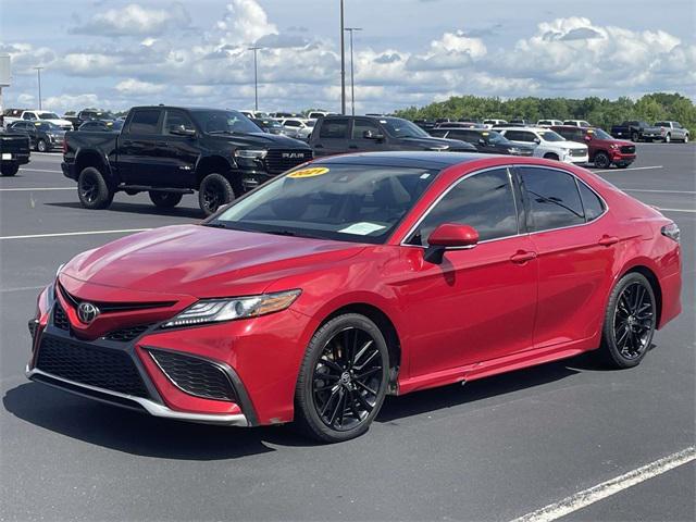 used 2021 Toyota Camry car, priced at $24,987