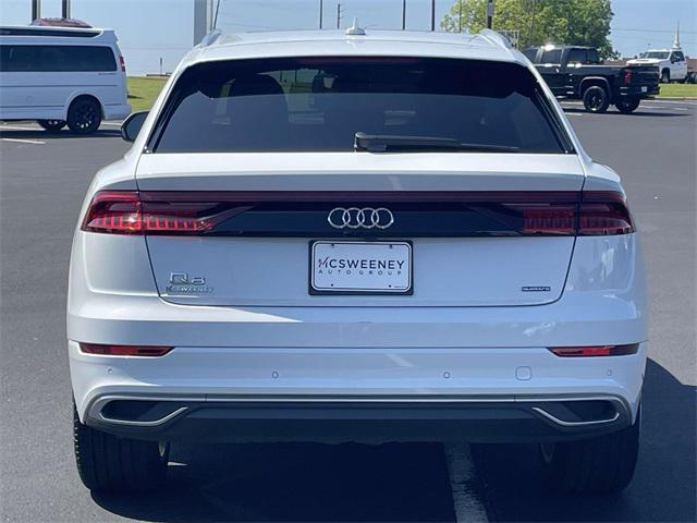 used 2022 Audi Q8 car, priced at $38,499