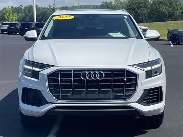 used 2022 Audi Q8 car, priced at $38,499