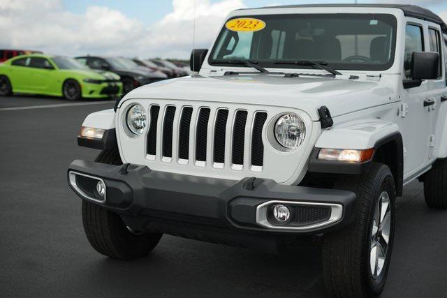 used 2023 Jeep Wrangler car, priced at $35,921