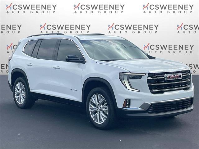 new 2025 GMC Acadia car, priced at $46,930
