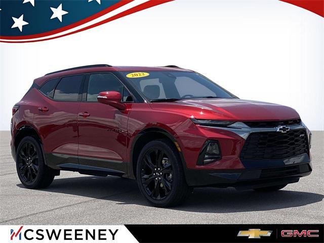 used 2022 Chevrolet Blazer car, priced at $33,651