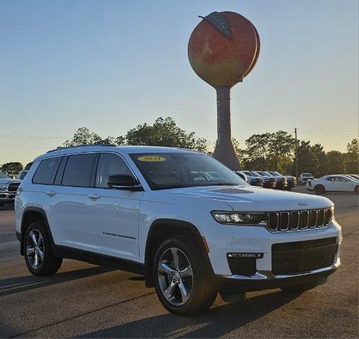used 2021 Jeep Grand Cherokee L car, priced at $35,956