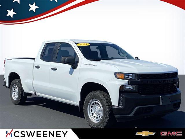 used 2021 Chevrolet Silverado 1500 car, priced at $24,574