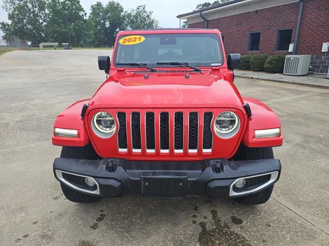 used 2021 Jeep Wrangler Unlimited 4xe car, priced at $33,887
