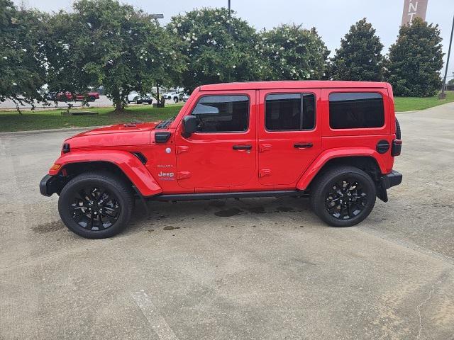 used 2021 Jeep Wrangler Unlimited 4xe car, priced at $33,887