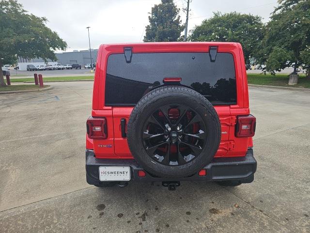used 2021 Jeep Wrangler Unlimited 4xe car, priced at $33,887