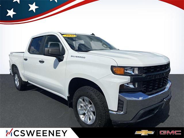 used 2021 Chevrolet Silverado 1500 car, priced at $24,977