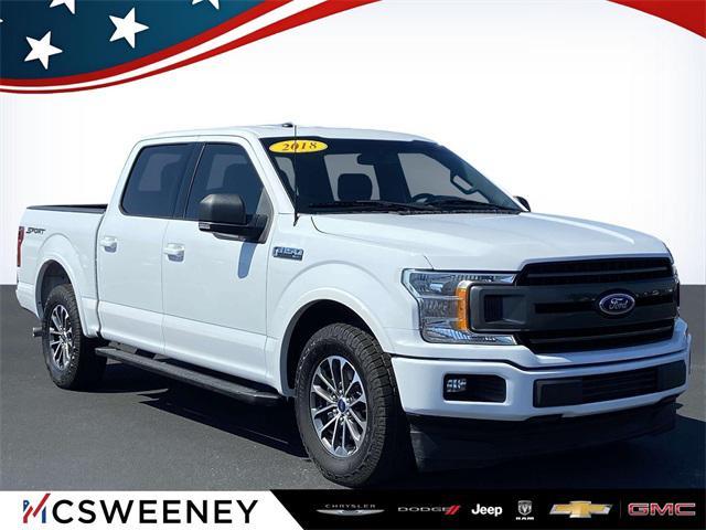 used 2018 Ford F-150 car, priced at $24,585