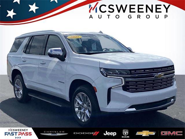 used 2021 Chevrolet Tahoe car, priced at $48,861