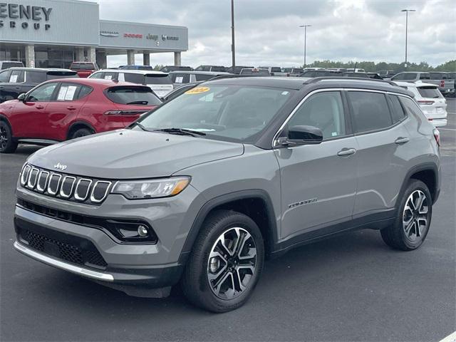 used 2022 Jeep Compass car, priced at $22,878