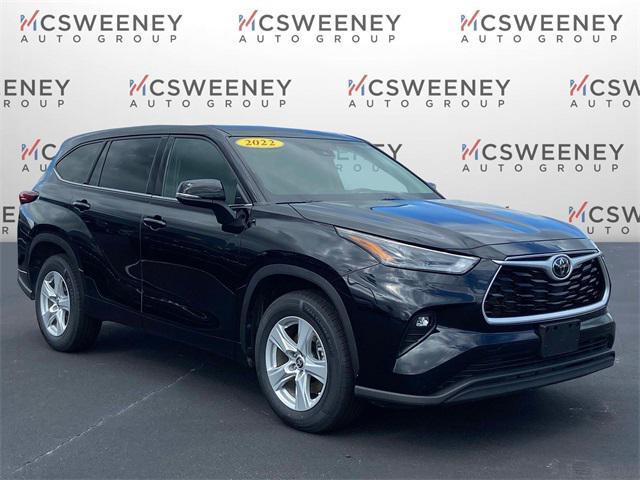 used 2022 Toyota Highlander car, priced at $25,670