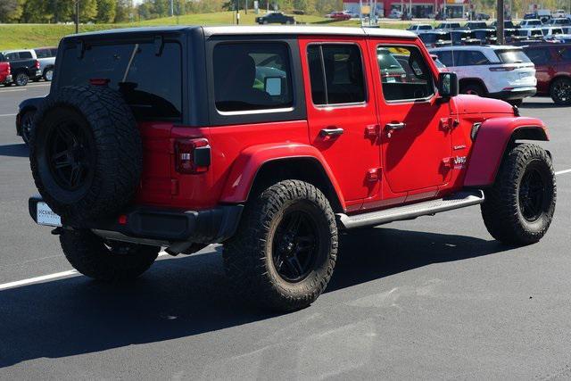 used 2021 Jeep Wrangler Unlimited car, priced at $33,515