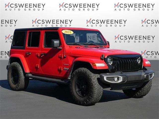 used 2021 Jeep Wrangler Unlimited car, priced at $32,990