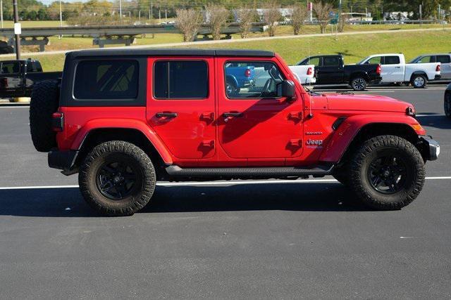 used 2021 Jeep Wrangler Unlimited car, priced at $33,515