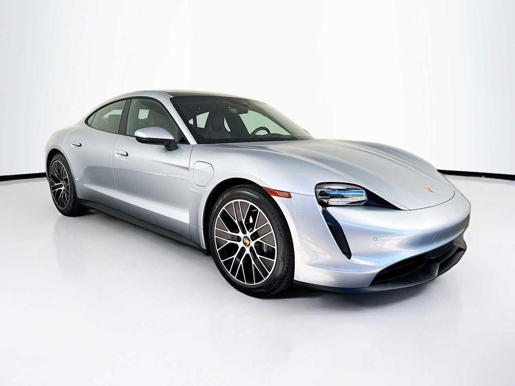 used 2022 Porsche Taycan car, priced at $58,991