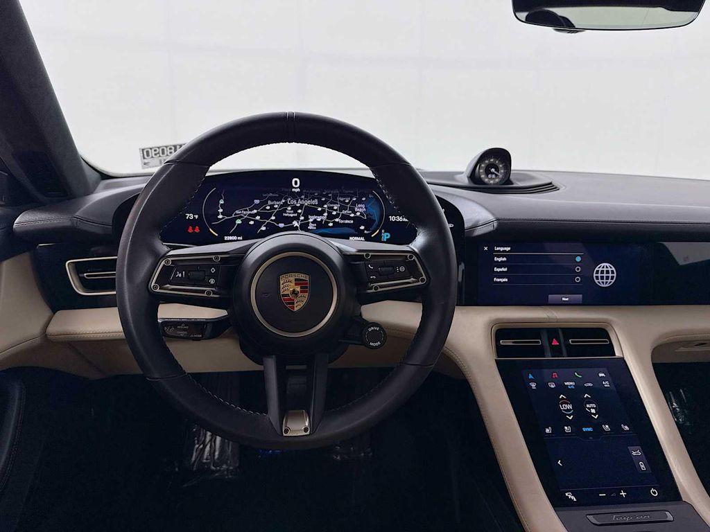used 2022 Porsche Taycan car, priced at $82,991