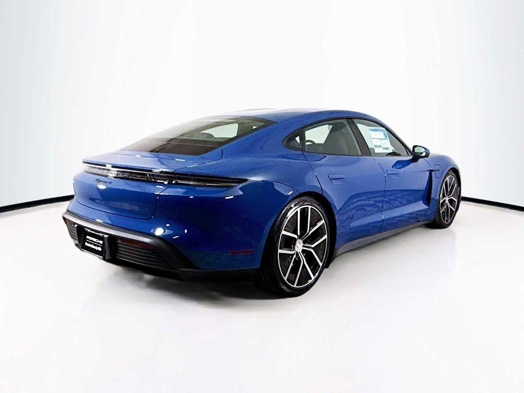 new 2025 Porsche Taycan car, priced at $133,305