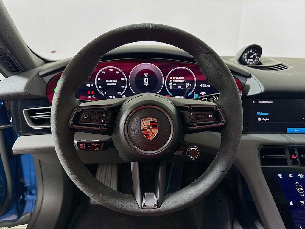 new 2025 Porsche Taycan car, priced at $133,305