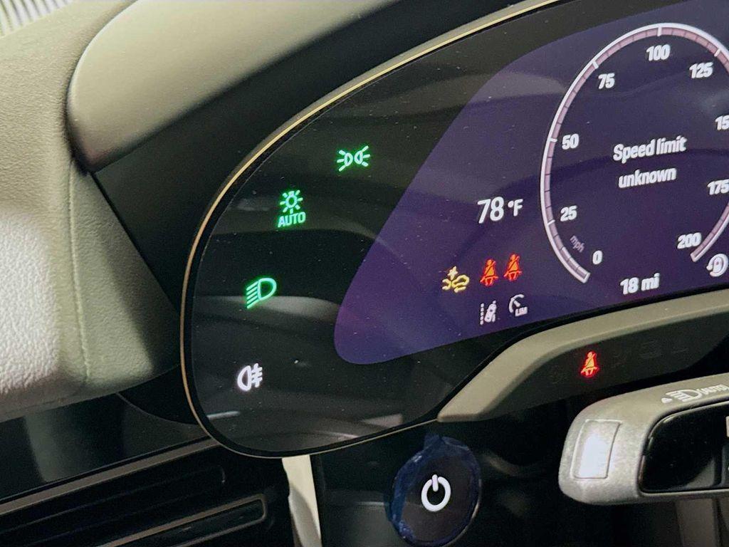 new 2025 Porsche Taycan car, priced at $133,305