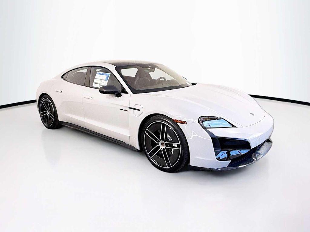 new 2025 Porsche Taycan car, priced at $221,305