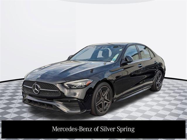 used 2024 Mercedes-Benz C-Class car, priced at $47,900