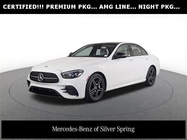 used 2021 Mercedes-Benz E-Class car, priced at $43,900