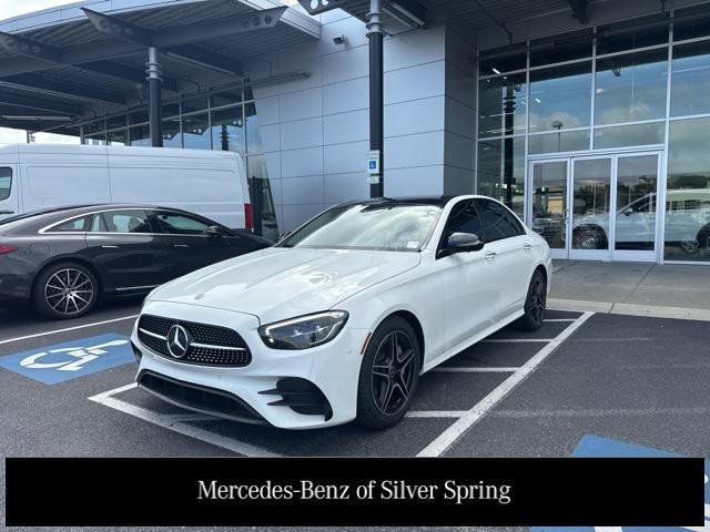 used 2021 Mercedes-Benz E-Class car, priced at $43,900