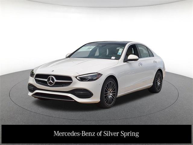 new 2025 Mercedes-Benz C-Class car, priced at $52,885