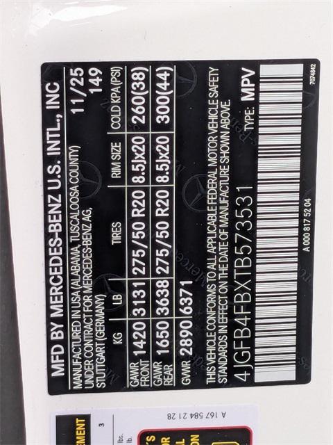 new 2026 Mercedes-Benz GLE 350 car, priced at $68,445