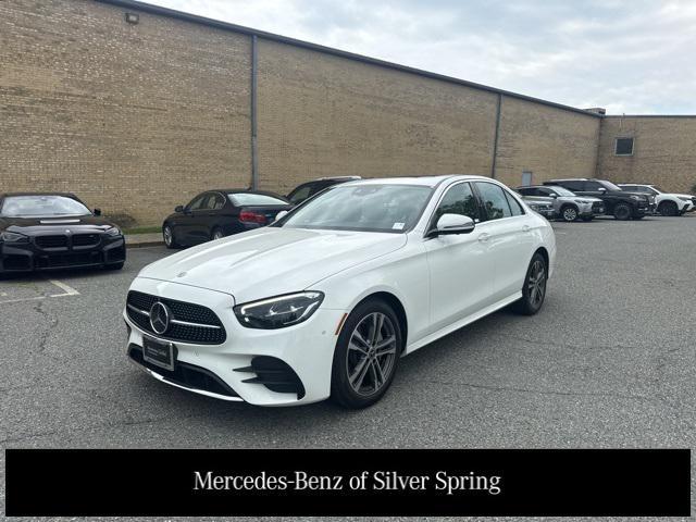 used 2021 Mercedes-Benz E-Class car, priced at $37,900