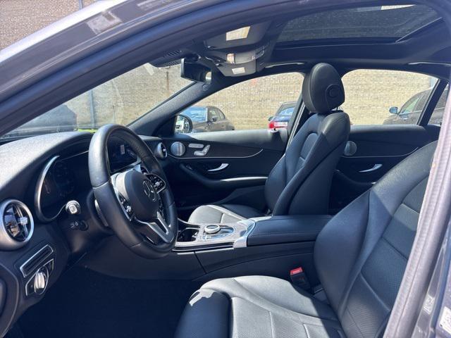 used 2021 Mercedes-Benz C-Class car, priced at $28,900