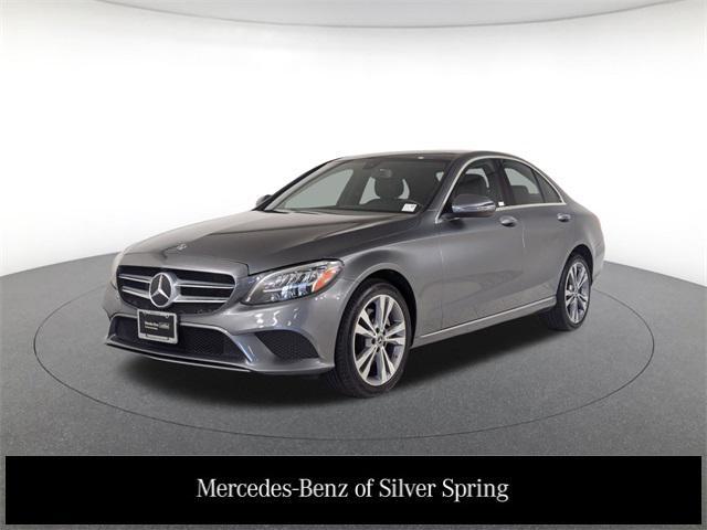 used 2021 Mercedes-Benz C-Class car, priced at $28,900